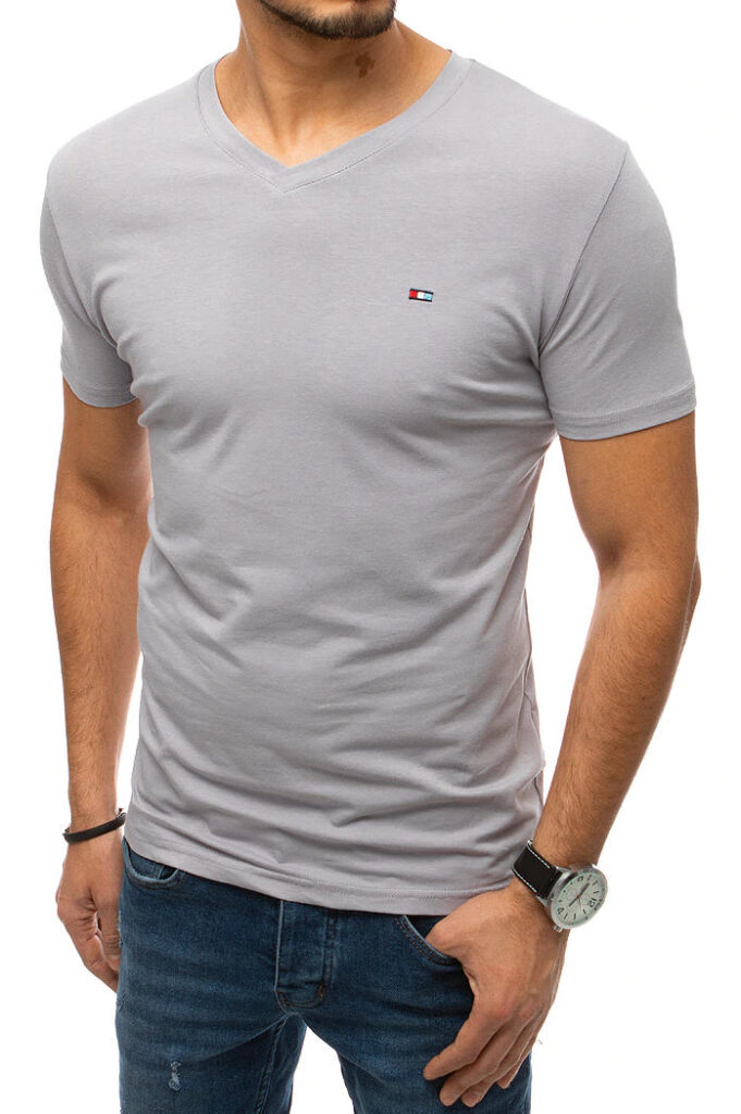 koszulki męskie z kołnierzykiem serek